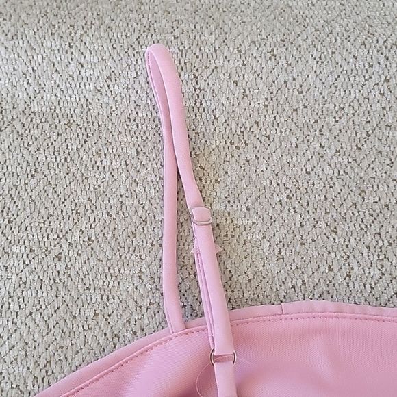 Lucy In The Sky Pink Sleeveless Open Back Romper - Size Large - Picture 6 of 16